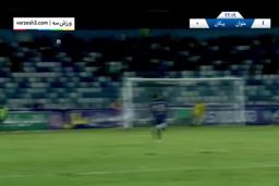 گل ملوان به پیکان توسط پیمان رنجبری