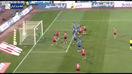 فیلم گل دوم استقلال اولین گل بلانکو با اشتباه پورحمیدی
