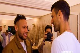 رقابت فوتبال جوکوویچ با نیمار |ویدئو
