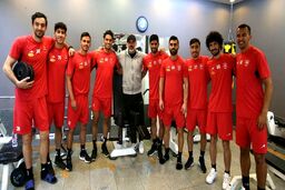 بازیکنان پرسپولیس به آب زدند