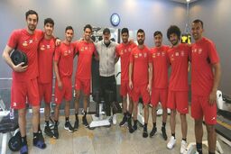 بازیکنان پرسپولیس به آب زدند