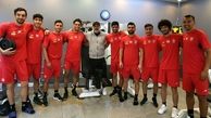 بازیکنان پرسپولیس به آب زدند