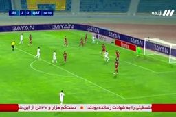 فیلم گل سوم ایران به قطر| والی دیدنی آزمون