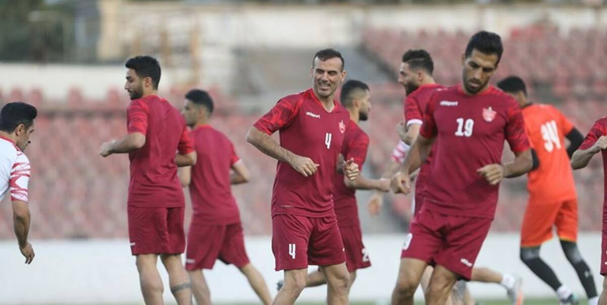 حواشی و جزئیات اولین تمرین پرسپولیس در دوشنبه