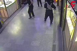 سرقت طلا فروشی با رگبار گلوله|فیلم