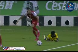 گل مهدی عبدی بهترین گل هفته قاره کهن شد + فیلم