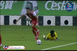 گل مهدی عبدی بهترین گل هفته قاره کهن شد + فیلم