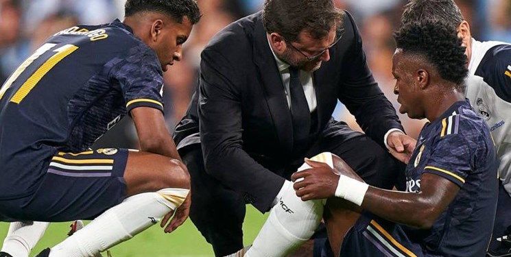 شوک بزرگ به رئال مادرید؛وینی از دسترس خارج شد