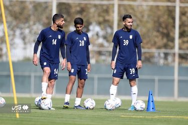 تمرینات تیم ملی
