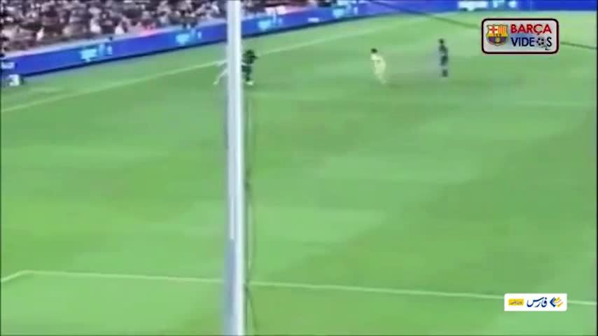 16 سال از گل مارادونایی مسی گذشت|فیلم