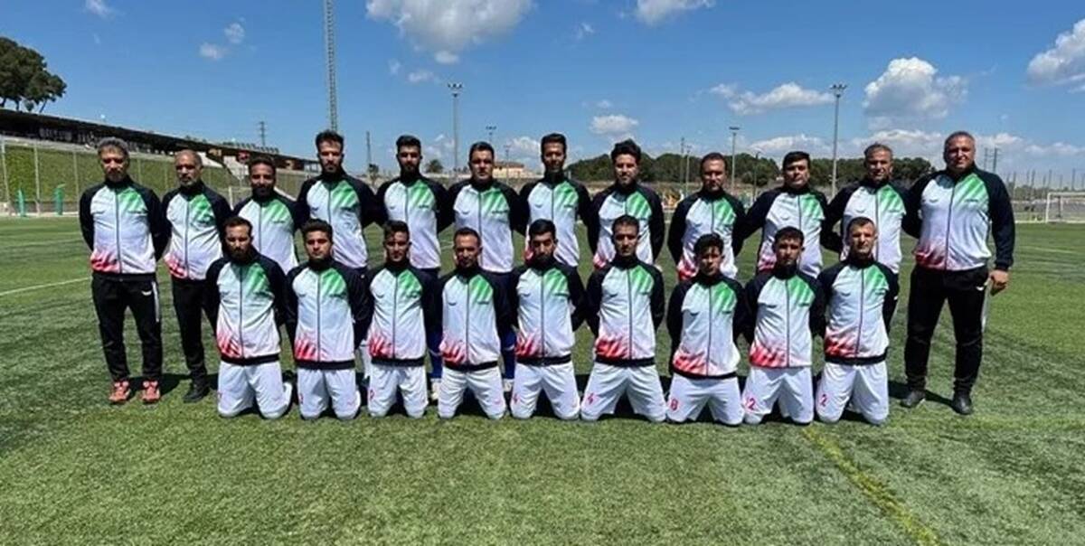 ایران نایب قهرمان فوتبال هفت نفره قهرمانی جهان