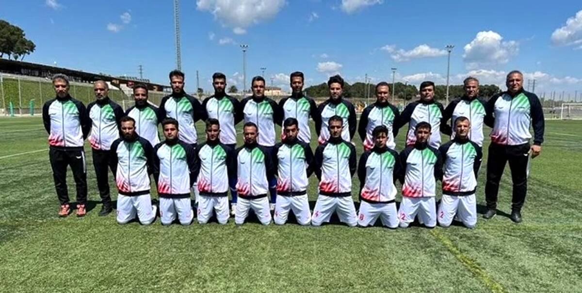 ایران نایب قهرمان فوتبال هفت نفره قهرمانی جهان
