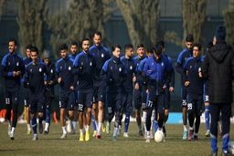 تصاویر تمرین استقلال برای بازی سپاهان بدون حسینی