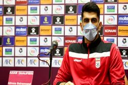 بیرانوند:بازی سخت است ولی برای برد به زمین می‌رویم