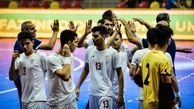 صعود قدرتمند ایران به به مرحله نهایی مسابقات فوتسال آسیا