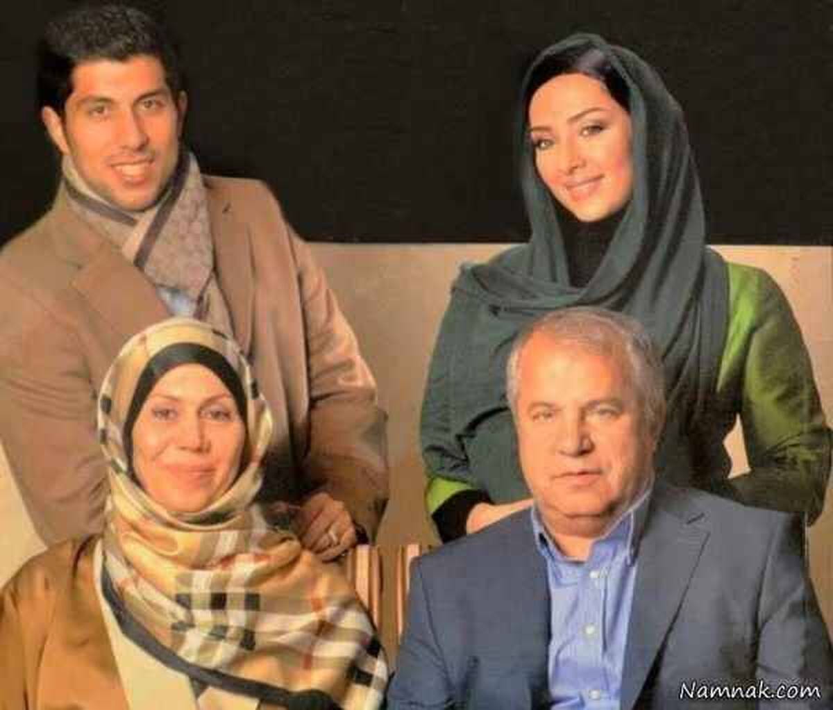 عکس لو رفته از خانوادگی علی پروین