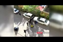 ویدئویی جنجالی جدید از کتک‌کاری شدید چند دختر 