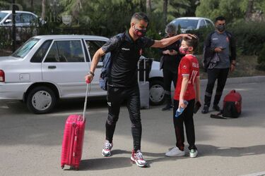 بدرقه کاروان پرسپولیس