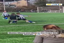 فیلم تکنیک دیدنی متئو مسی پسر لیونل مسی