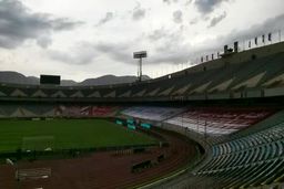 جدیدترین فیلم از استادیوم آزادی با آسمان دیدنی قبل از دربی