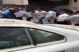 فیلم جدید از ریزش ساختمان متروپل|پیداشدن جنازه له شده یک نفر در خودرو