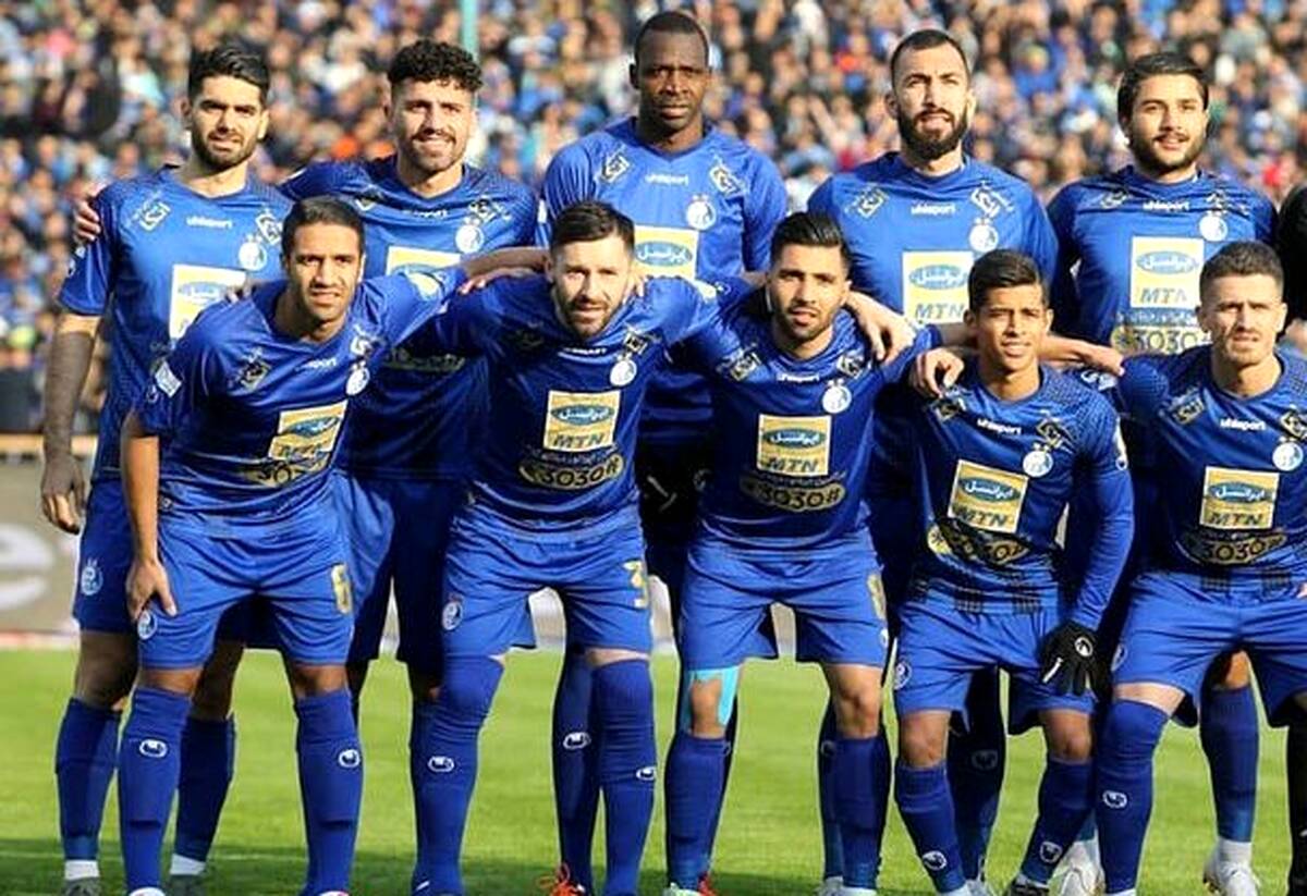 ترکیب احتمالی آبی ها  برای بازی با پرسپولیس

