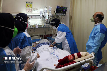 تلخ ترین تصاویر کرونایی در بیمارستان