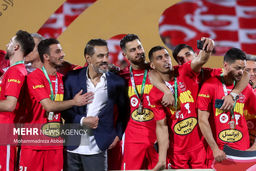 تصاویر جشن قهرمانی پرسپولیس در جام حذفی 