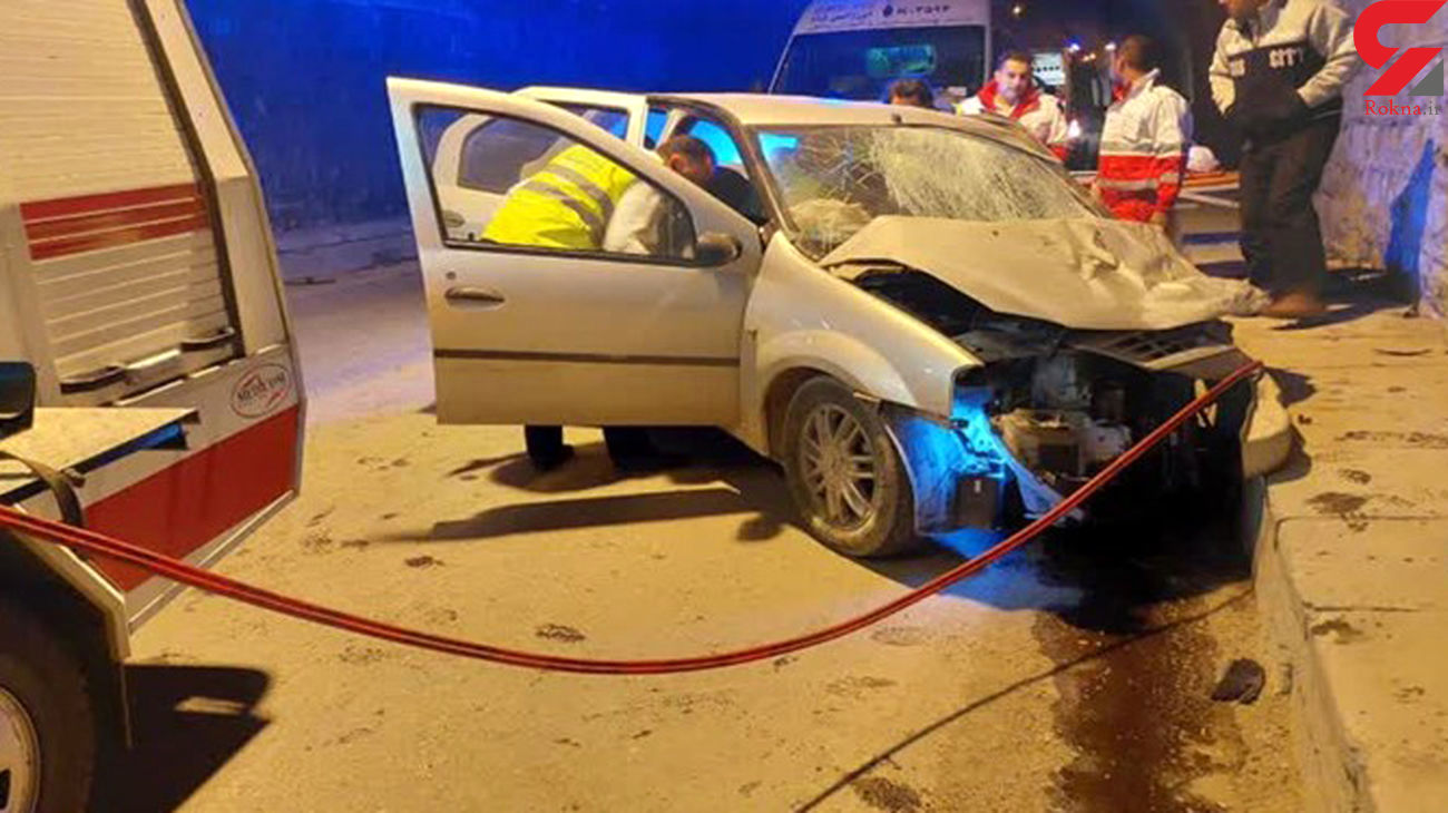 تصادف زنجیره‌ای در قروین  | ۱۰ مصدوم آمار تلفات این حادثه
