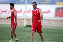 غیرت بزرگ حسینی/ همه پرسپولیسی‌ها در حال تفریح به جز سیدجلال!