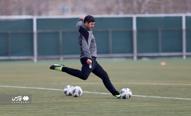 تمرینات تیم ملی فوتبال