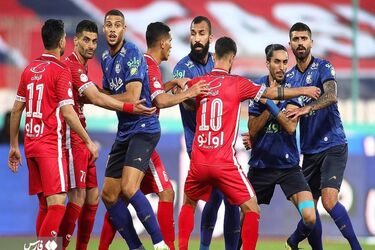 تصاویر دربی ۹۷ و تساوی استقلال و پرسپولیس