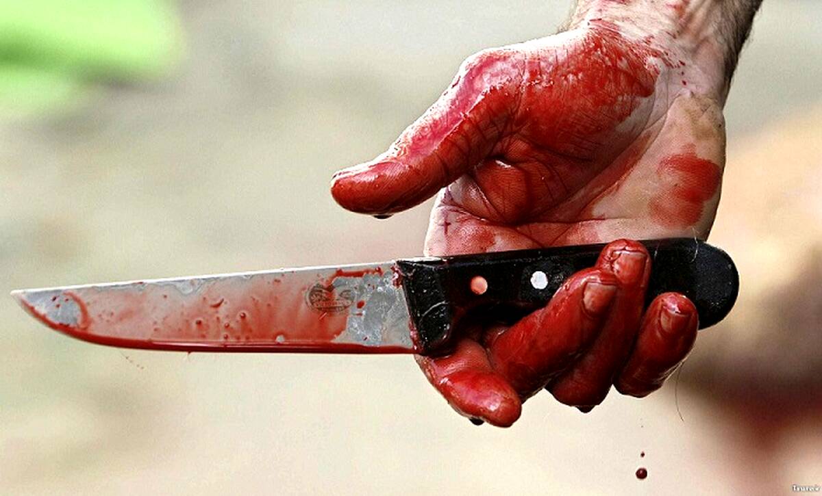 فوری:قتل سرباز پلیس با چاقوی مستقیم مجرم در حال فرار+عکس