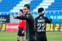 شهاب زاهدی در موقعیت سردار آزمون؛ آقای گل لیگ اوکراین

