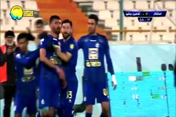 گل سوم استقلال به شاهین با شوت فوق‌العاده دانشگر