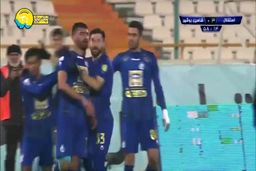 گل سوم استقلال به شاهین با شوت فوق‌العاده دانشگر