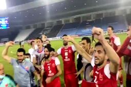 جشن پر از شوق پرسپولیسی‌ها پس از صعود به فینال