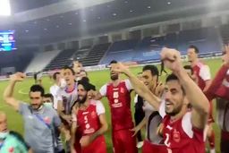 جشن پر از شوق پرسپولیسی‌ها پس از صعود به فینال