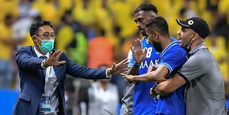 کتک کاری سعودی ها بعد از قهرمانی النصر ده نفره