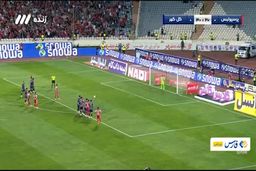فیلم گل اول پرسپولیس به گل‌گهر توسط ترابی