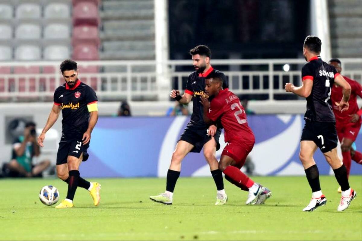 عکس خاص بازیکنان پرسپولیس بعد از برد بزرگ در زمین الدحیل