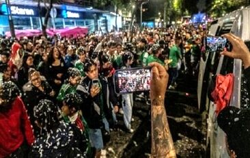 مرگ دو مکزیکی در جشن صعود به مرحله یک هشتم نهایی جام جهانی
