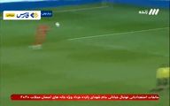 فیلم برخورد سخت بیرانوند و عزت‌اللهی