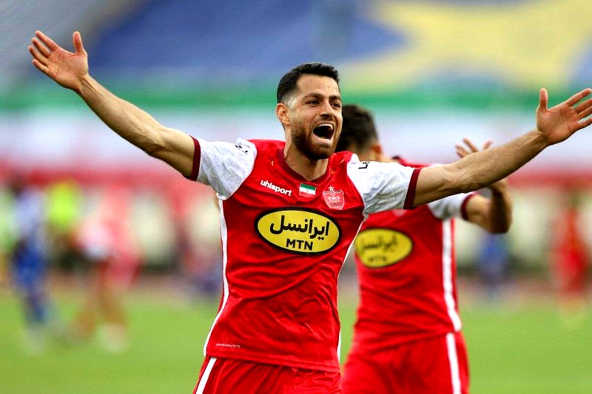 (عکس) پورعلی گنجی:پرسپولیس تیم قلبی منه!