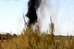 اولین فیلم از سقوط جنگنده اف ۱۴ در اصفهان