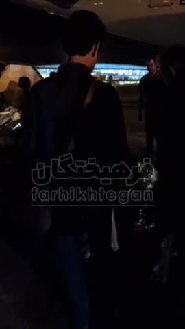 نخستین تصاویر از لحظه ورود پیکر استاد ابتهاج به ایران