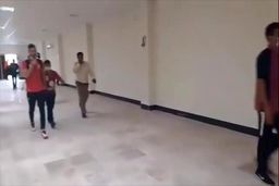  فیلم| پرسپولیس و نساجی وارد ورزشگاه شدند