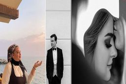 عکس ماه عسل پیمان قاسم خانی و همسر دومش در سواحل قناری ؟! | آقا پیمان بعد زن دوم چقدر چاق شده ماشالله !!! 