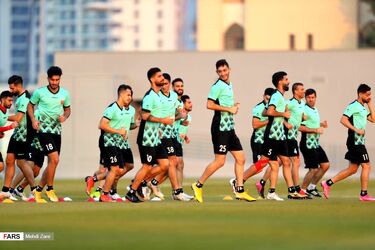 تمرینات پرسپولیس