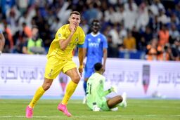 اولین قهرمانی النصر با درهم کوبیدن الهلال توسط رونالدو